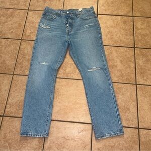 Levi’s 501 Button Fly Men's Blue Jeans